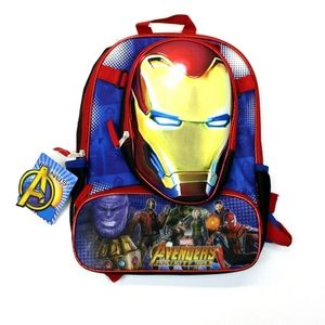 Marvel Avengers Infinity Wars Backpack w/Iron Man